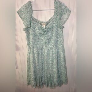 Altar'd State Mint Green Textured Dress